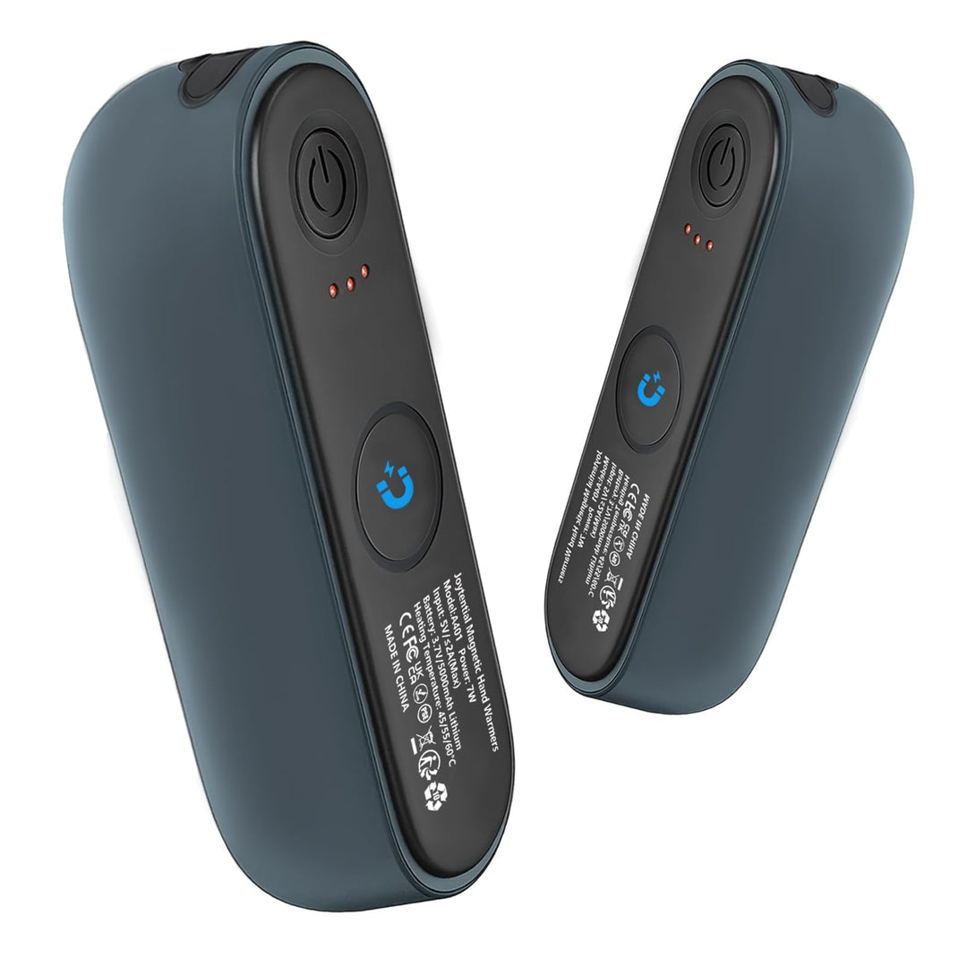 Handwärmer Taschenwärmer Elektrisch, 10000mAh 2 in 1 Handwärmer Tragbar Magnetisch, 3 Wärmestufen, T