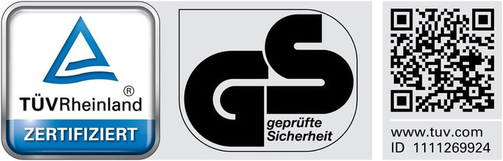 Schoner Inliner Kinder - TÜV Rheinland GS Zertifizierung - Flash Skateboard-Schutzausrüstung Inliner