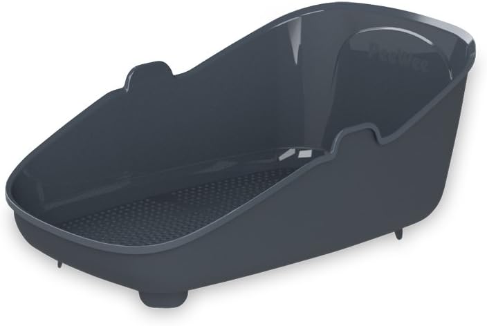 Katzentoilette PeeWee EcoMinor Katzenklo offen Schale Katzen WC inkl. 3kg Streu Holzpellets Pellets,
