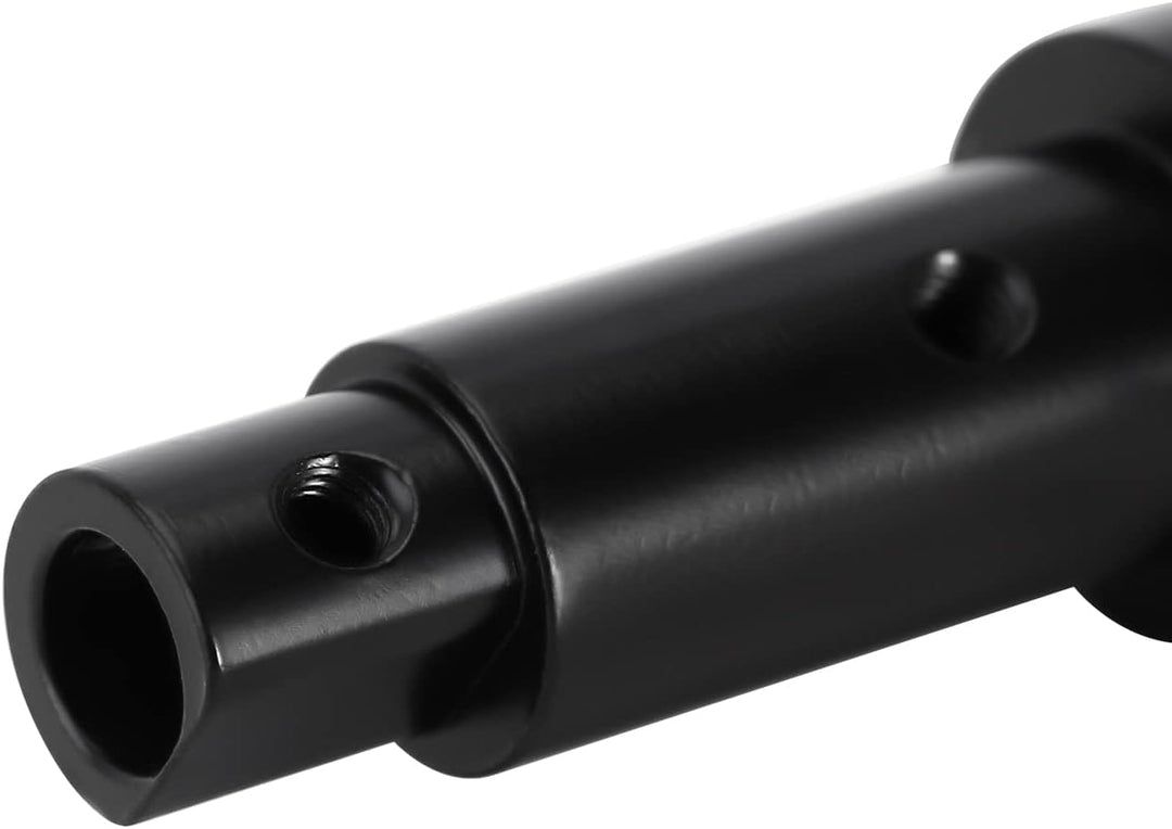 INJORA Hinter Achsrohr Schwarz Beschichtetes Messing Achsrohr für Axial SCX10 PRO Upgrade 1/10 RC Cr