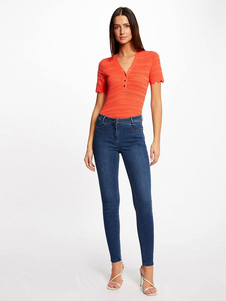 Morgan Damen Pullover XL Orangeade, XL Orangeade
