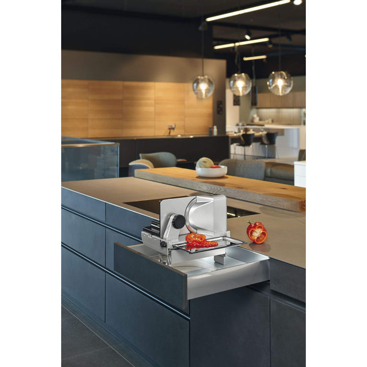 Ritter MultiSchneider AES 62 SR silber-metallic Schneidgutführung rechts, Schneidgutführung rechts