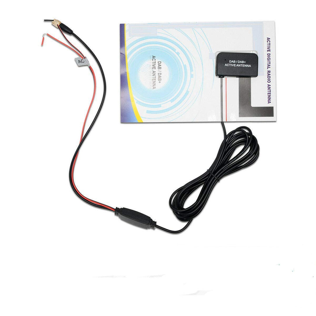 Dab Antenne Autoantennenadapter, Riloer Autoantenne DAB DAB + Digitale Autoradioantenne SMA Antenne