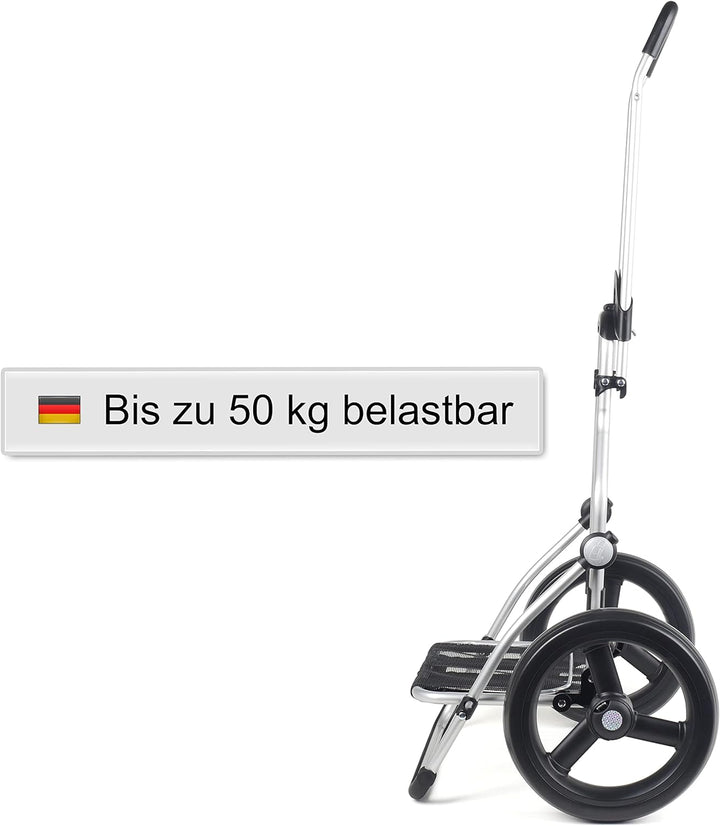 Andersen Shopper Royal Alu klappbar mit Kugellagerrad Ø 29 cm und 40 Liter Tasche 360 Lee 3