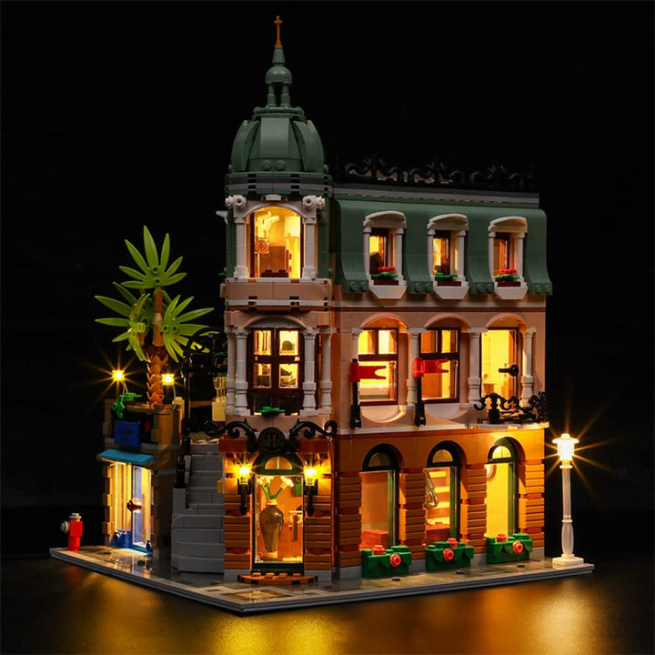 GEAMENT LED Licht-Set Kompatibel mit Lego Boutique Hotel - Beleuchtungsset für Creator 10297 Baumode