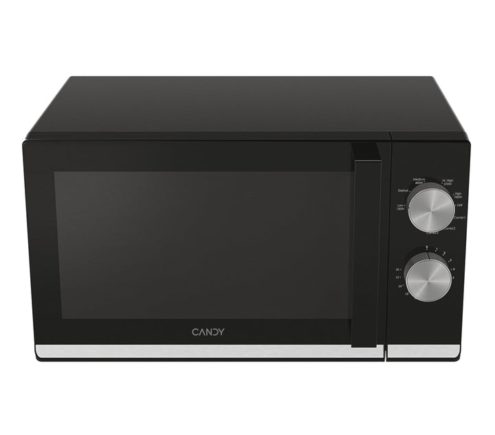 Candy Mikrowelle / 700 Watt/Grill 900 Watt / 20 Liter/Grilleinsatz/Schwarz/Modell: CMG20TNMB