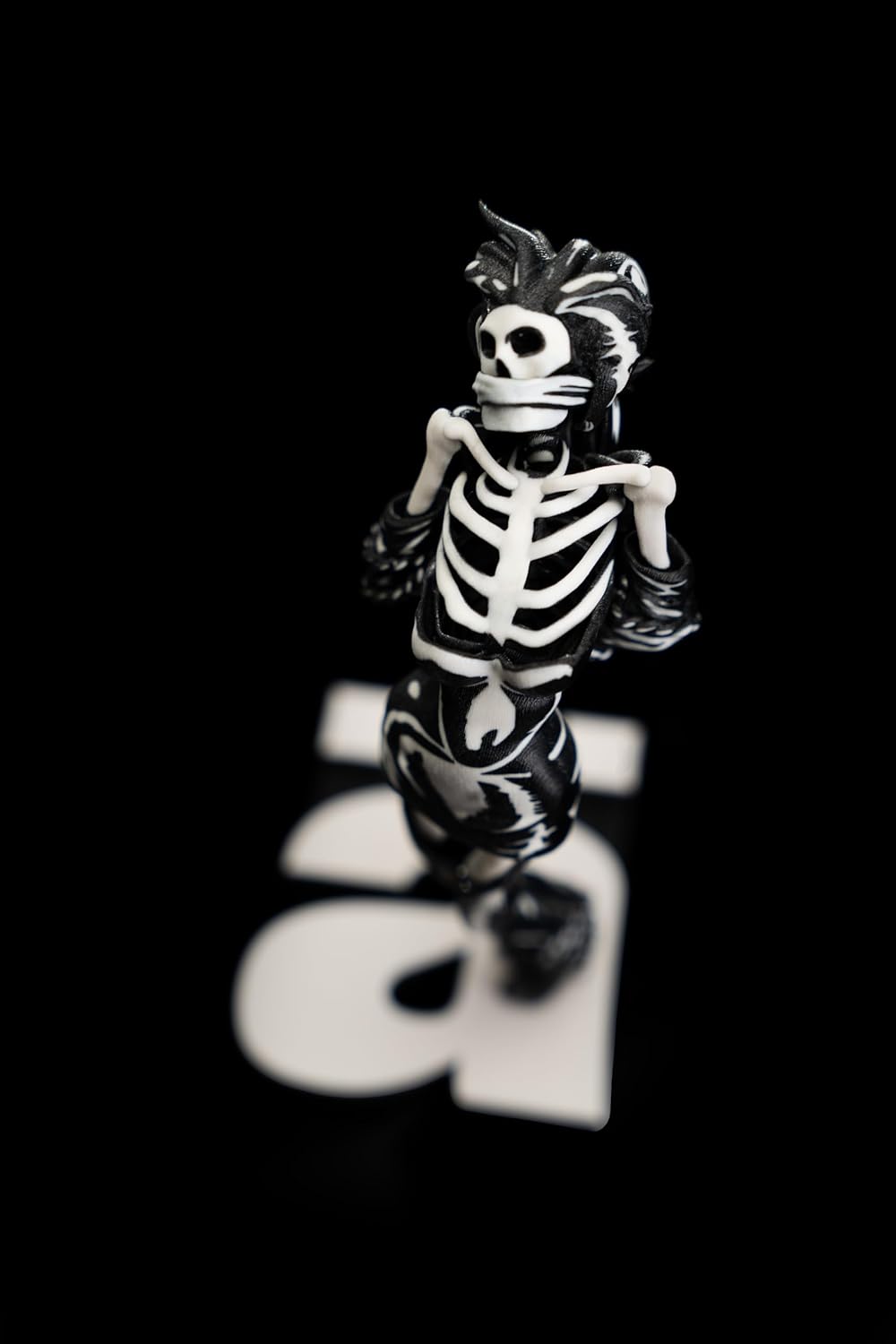 Die Ärzte Statuette 1/10 Gwendoline Skelett 17 cm