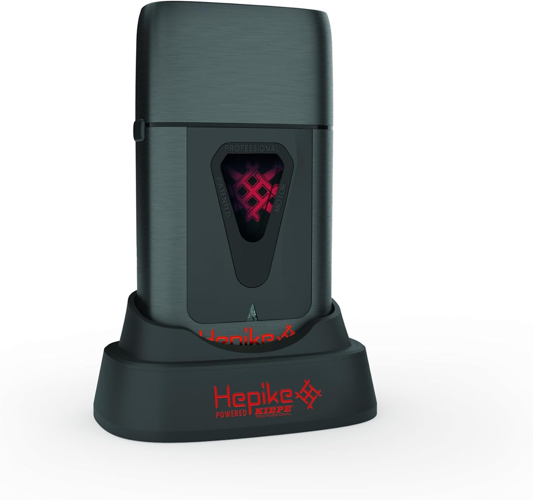 Kiepe Hepike Shaver Series – Profi-Folienrasierer mit Gold-Titanfolie, UV-Desinfektion, 2000-mAh-Akk