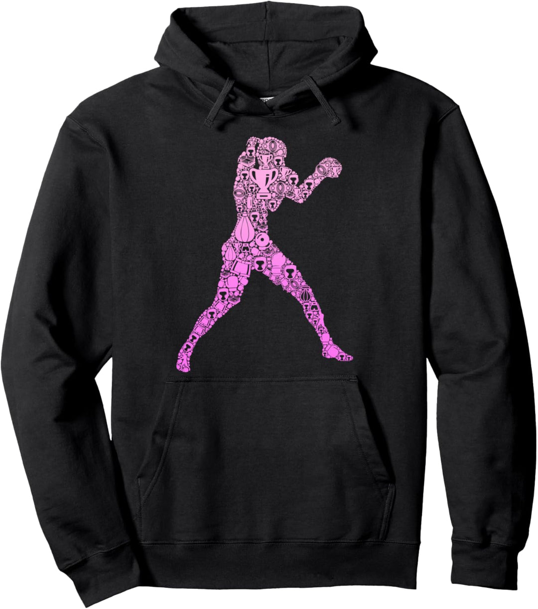 Boxen Boxerin Mädchen Kinder Frauen Pullover Hoodie