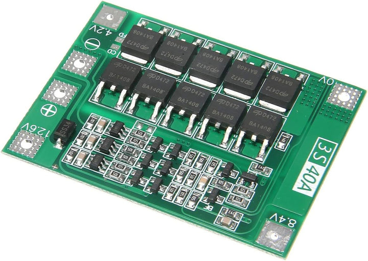 5 Stück 3S 40A 11.1V 12.6V 18650 Lithium Batterie Schutzplatine Verbesserte Version