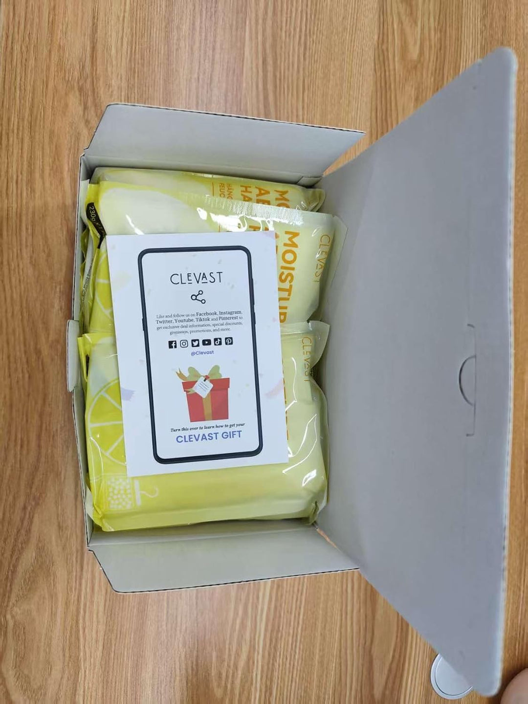 CLEVAST Feuchtigkeitsabsorber 10er Pack (Gelb), Gelb