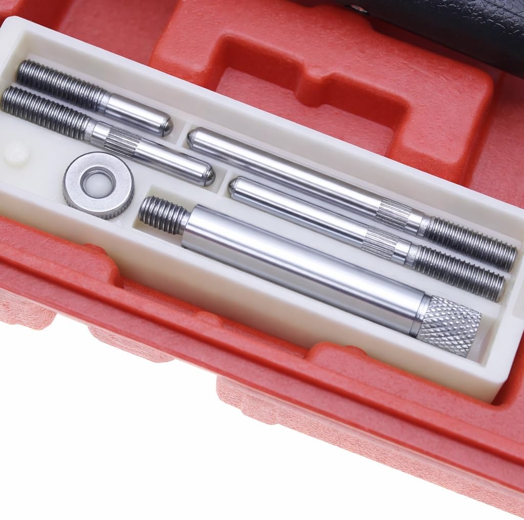 KATSU Innendurchmesser Messuhr Set, 50-160mm Metrisch 0,01mm Präzisions Bohrungslehre Messuhr Zylind