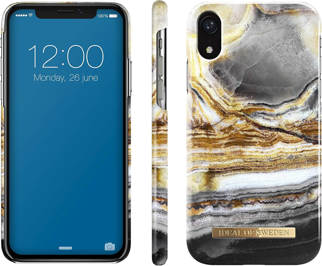 iDeal Of Sweden Handyhülle für iPhone XR (Mikrofaserfutter, Qi Wireless Charger kompatibel) (Outer S
