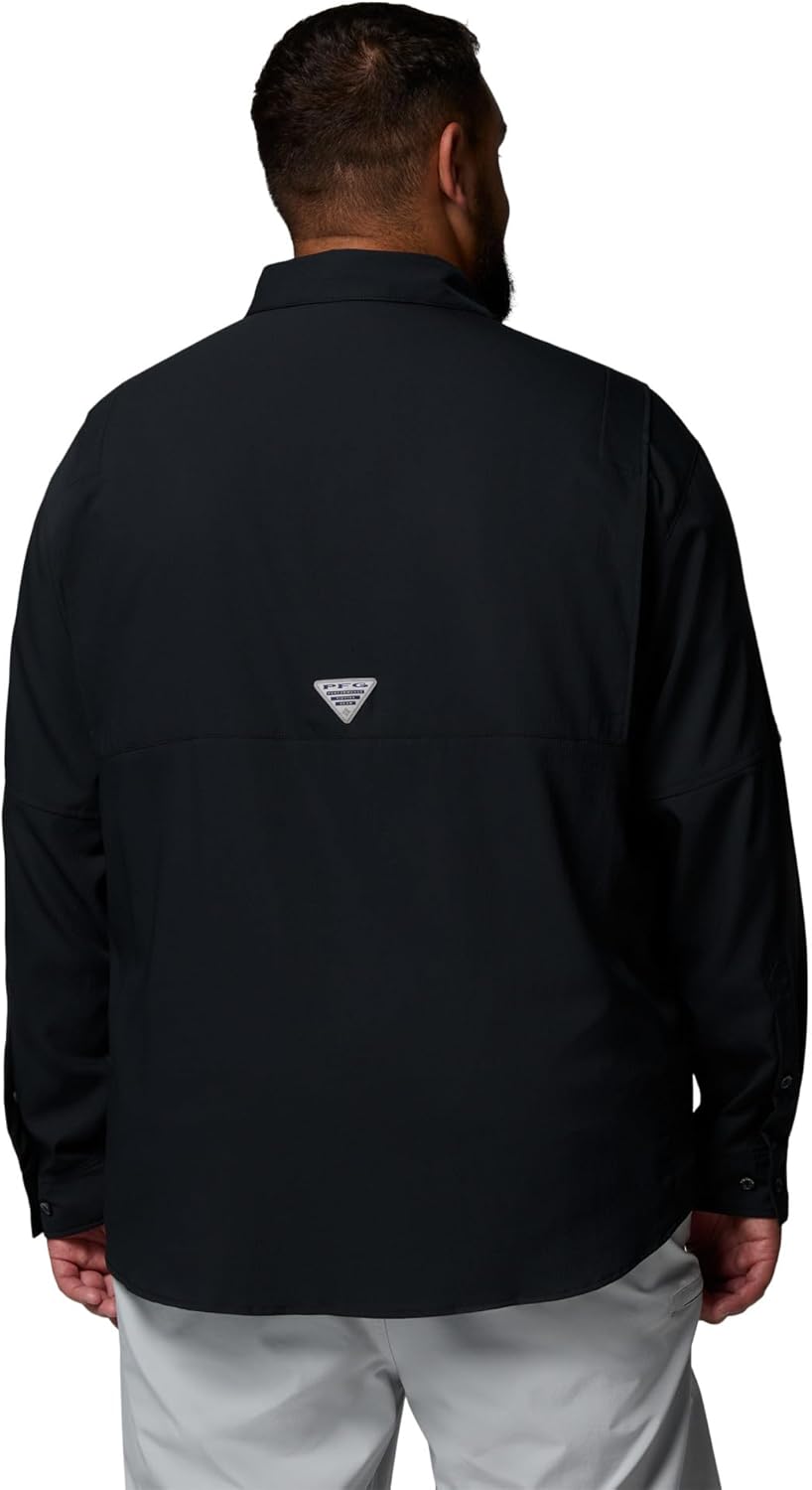 Columbia Herren Tamiami Ii Long Sleeve Shirt Langarmshirt XL Schwarz, XL Schwarz