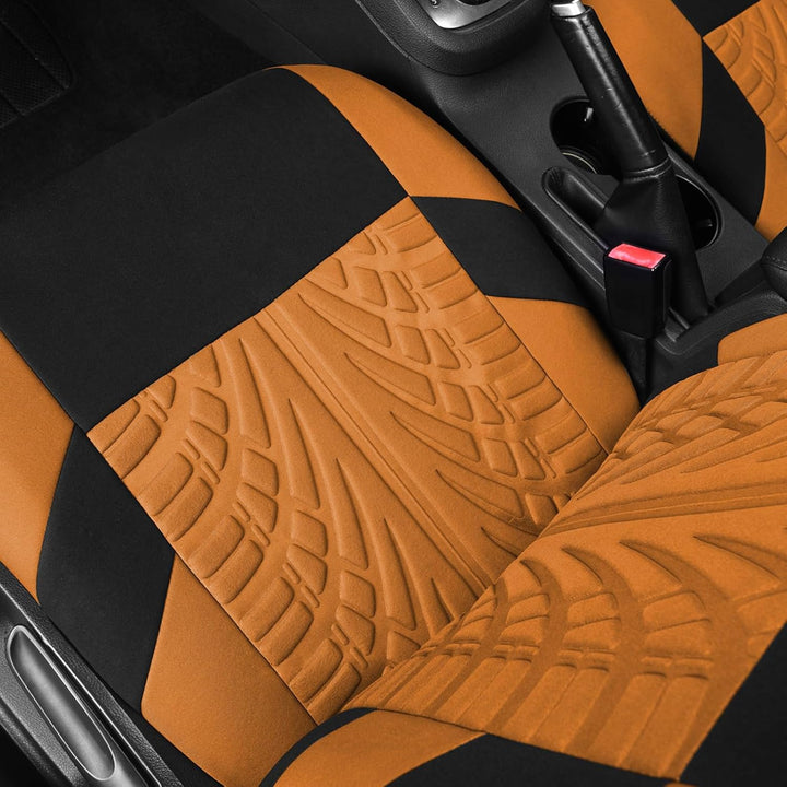 AUTOYOUTH Autositzbezüge Universal Fit Komplettset Autositzschoner Reifenschienen Autositzzubehör 4