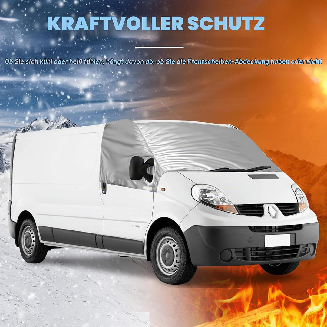 Auto Windschutzscheiben Abdeckung Ersatz für Renault Trafic 2001-2014, Frontscheiben Sonnenschutz, 1