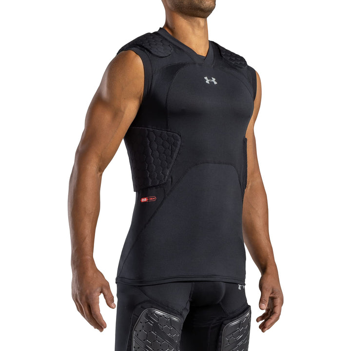 Under Armour Unisex Ua20400 Gameday Armour Pro 5-Pad Top, Bk