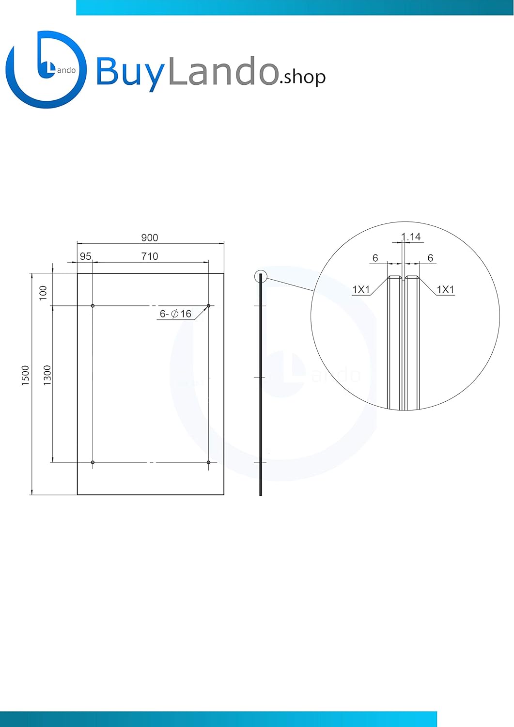 Shop Vordach Glasvordach Türvordach Verbundsicherheitsglas Klarglas VSG Edelstahl (150x90cm (2X Stb-