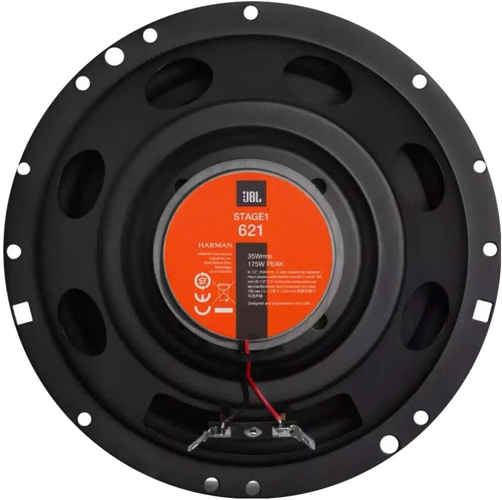 2 Lautsprecher kompatibel mit JBL STAGE1 621 Koaxial 2-Wege 6,5" 16,50 cm 165 mm 35 Watt RMS 175 Wat