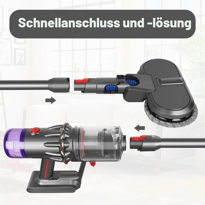 Verlängerungsrohr für Dyson V12 Slim Stabstaubsauger, Ersatz Verlängerungsstange Teleskoprohr Zubehö
