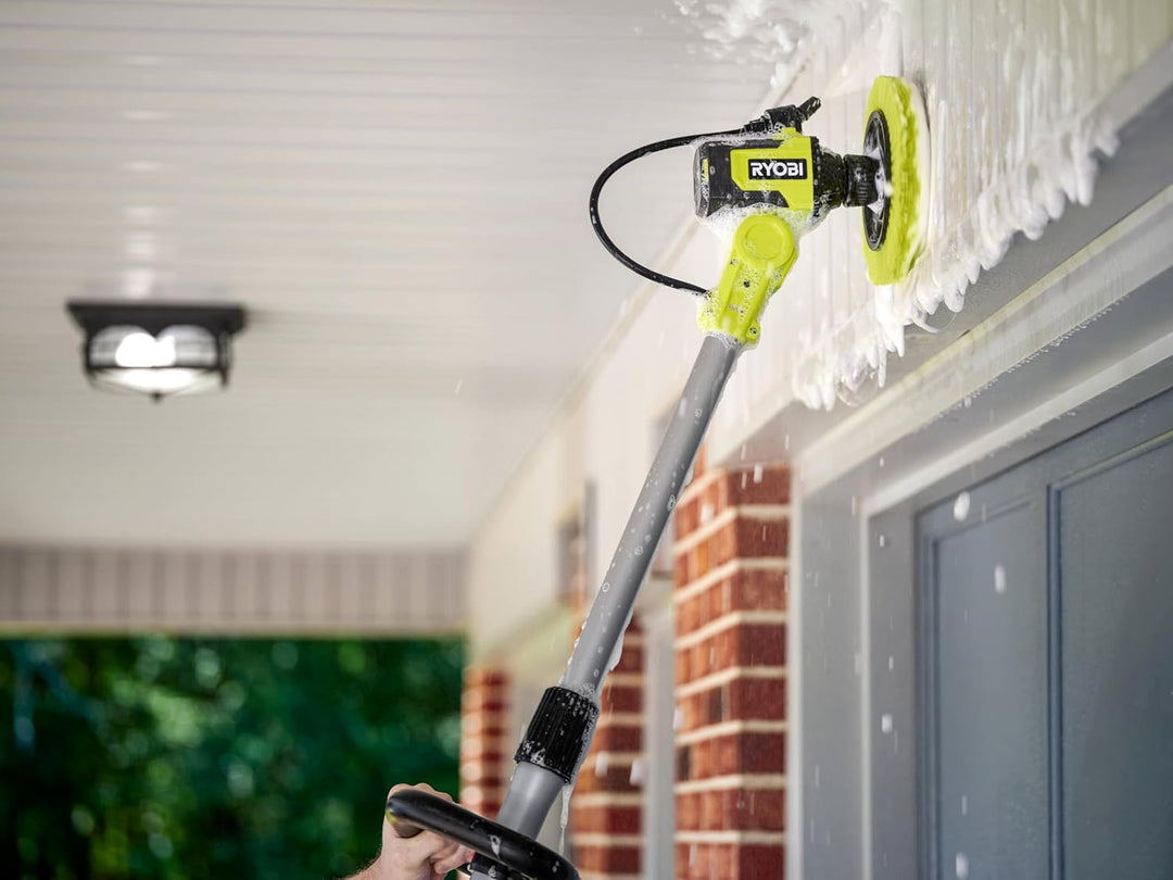 Ryobi - Weiche Bürste, 18 cm, für Haus und Gartenmöbel, kompatibel mit motorisierten Bürsten R18TPS,