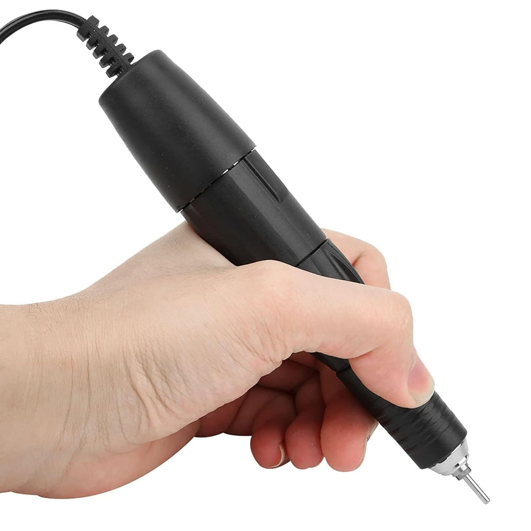 Kabelloser Nagelbohrer 35000 U Min Elektrischer Maniküre Gerät Pediküre Set mit USB Ladegerät und 6