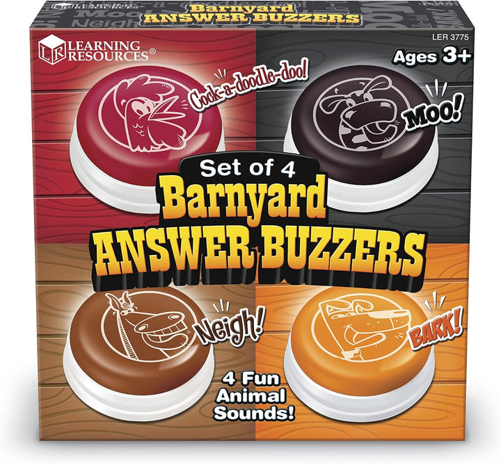 Learning Resources Tier Antwort-Buzzer (4 Stück) set of 4, set of 4