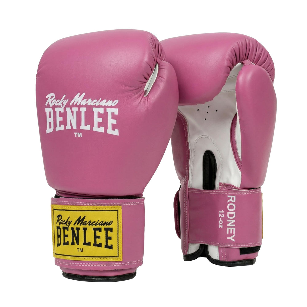Benlee Rocky Marciano Rodney PVC Boxing Gloves 12 oz Pink/White, 12 oz Pink/White