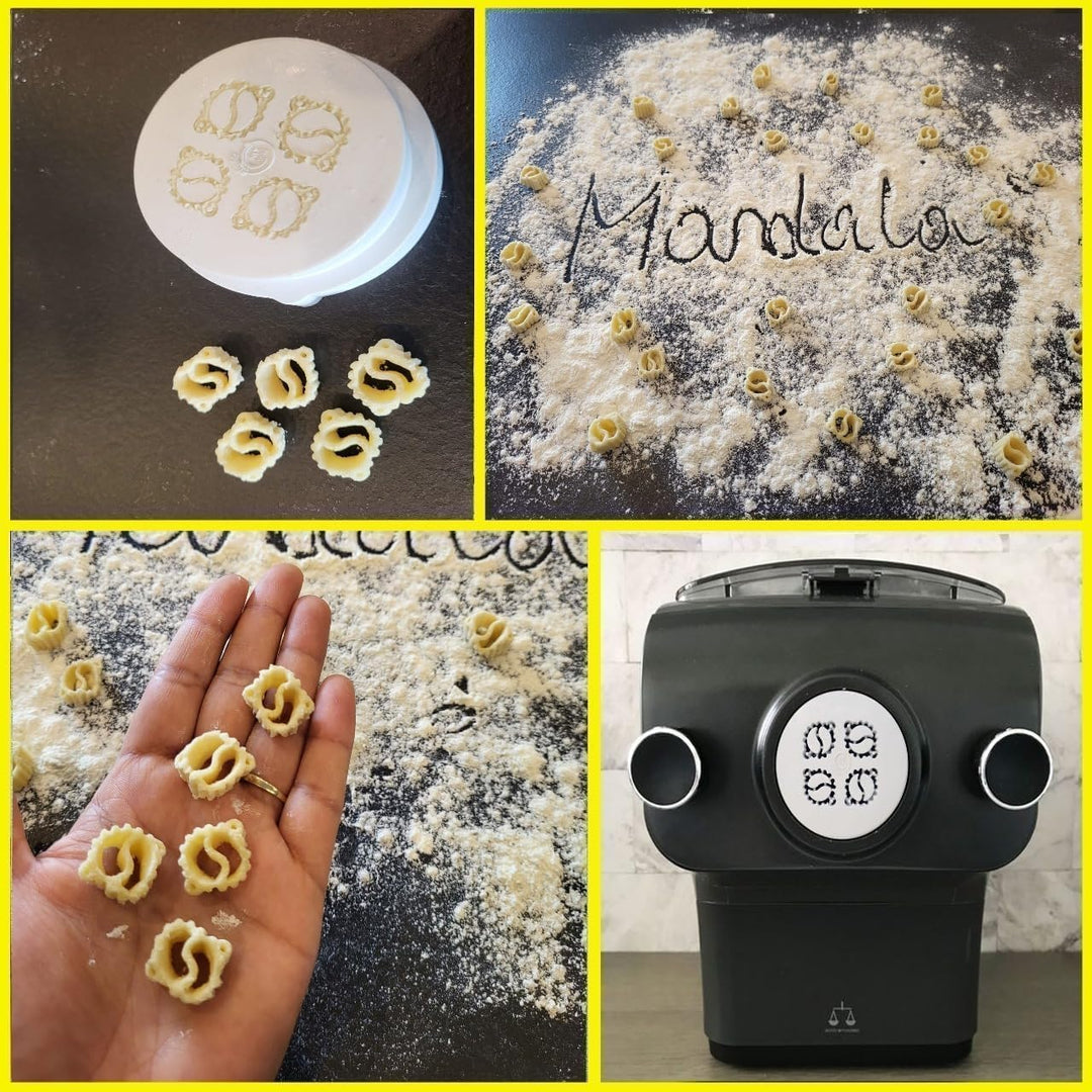 MY PASTA Mandala Zubehör für Nudelmaschinen Nudelscheibe kompatibel mit Philips Nudelmaschine Avance