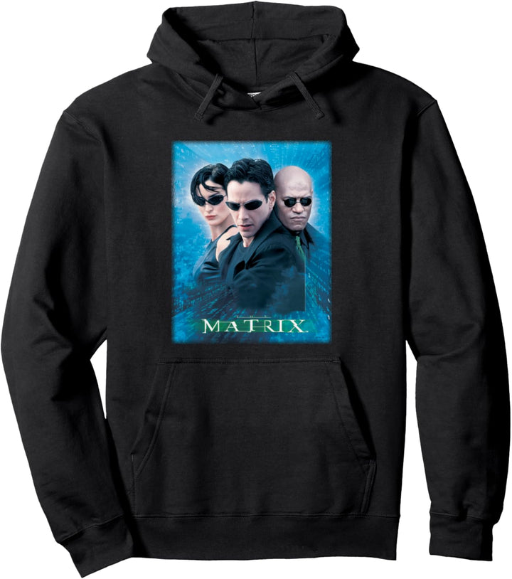 The Matrix Simulated Hacker And Heroes Pullover Hoodie