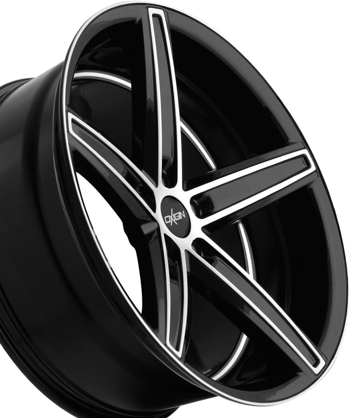 OXIGIN 18 Concave black full polish 8,5x19 ET35 5.00x112.00 Hub Bore 66.60 mm - Alu felgen