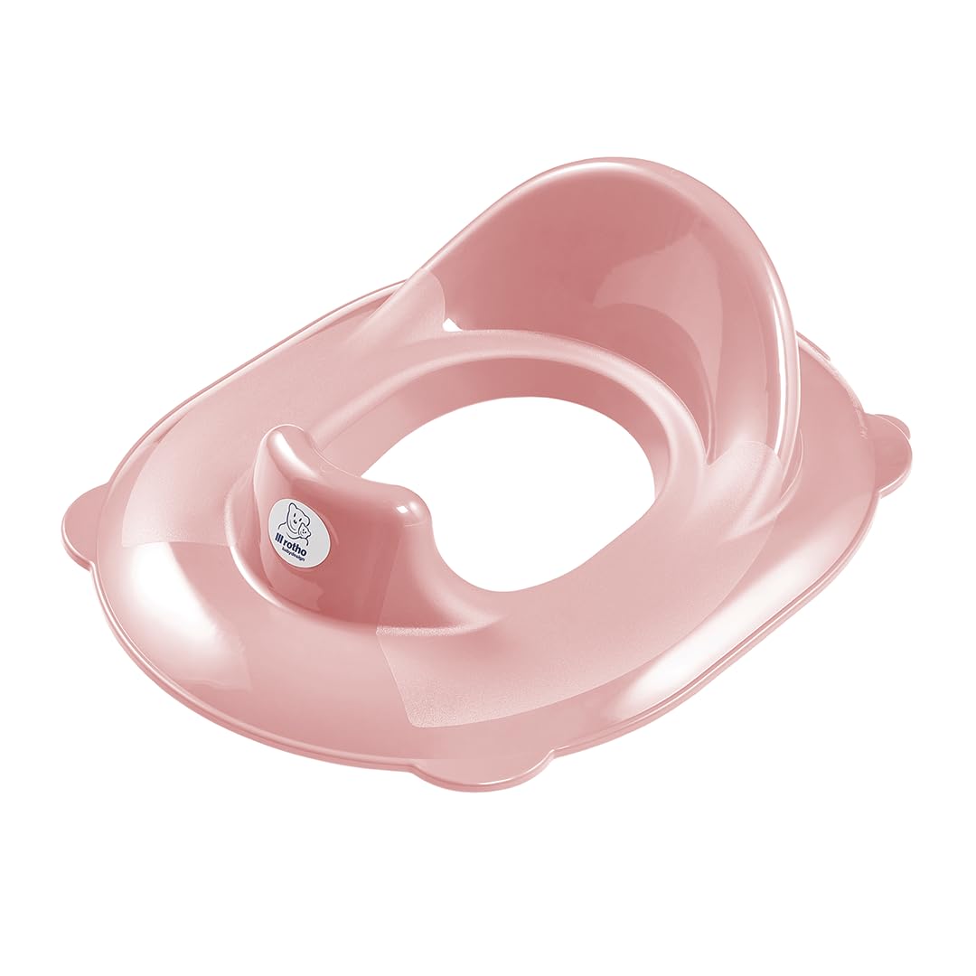 Rotho Babydesign TOP WC-Sitz - recycelt - Klositz für Kinder - Wc Sitz - Toilettenaufsatz - rosa, Ro