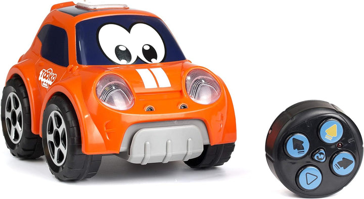 TOOKO 81472 Pre School Spielzeug Ferngesteuerte Fahrzeuge, Orange-Follow Me Crossroad, Follow me Car