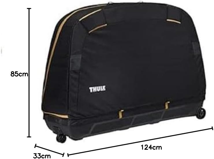 Thule Roundtrip Rennradkoffer Black, One-Size One-Size Schwarz, One-Size Schwarz