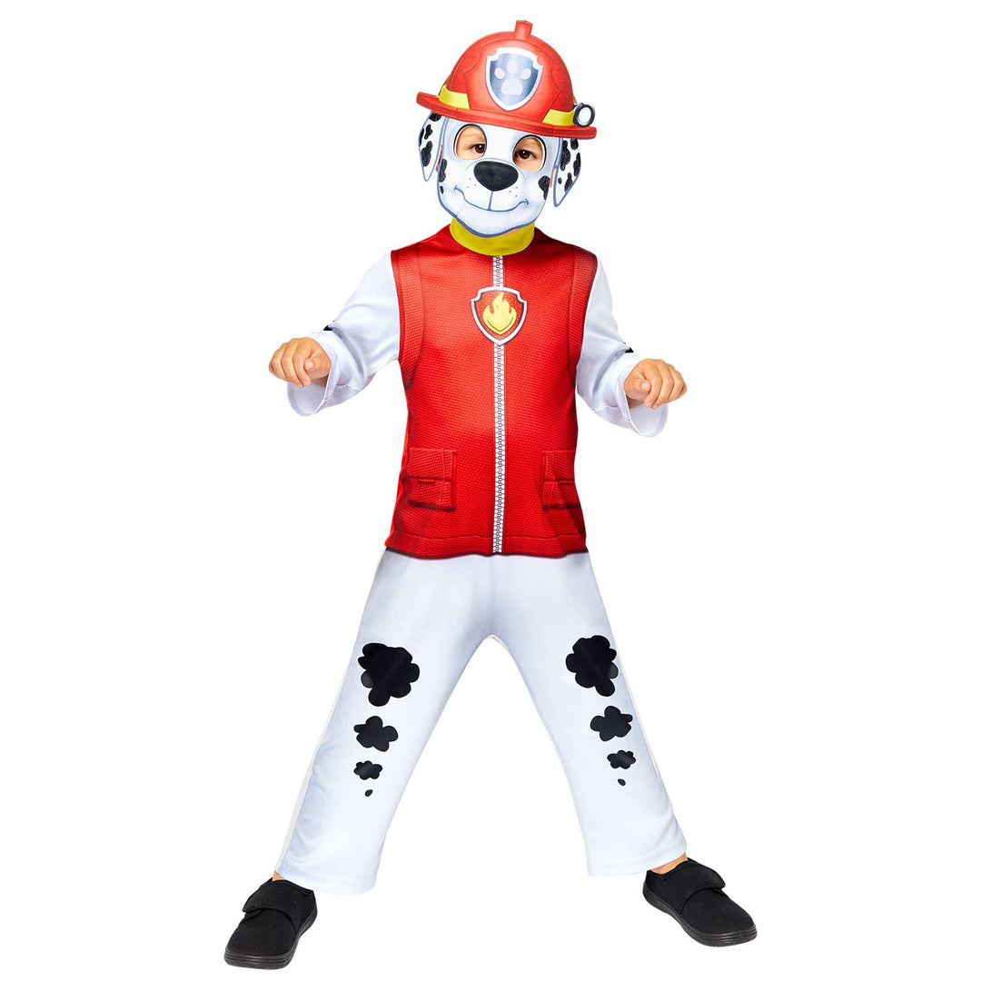 (PKT) (9909115) Child Boys Marshall Classic Costume (3-4yr) - Paw Patrol 104 Mehrfarbig, 104 Mehrfar