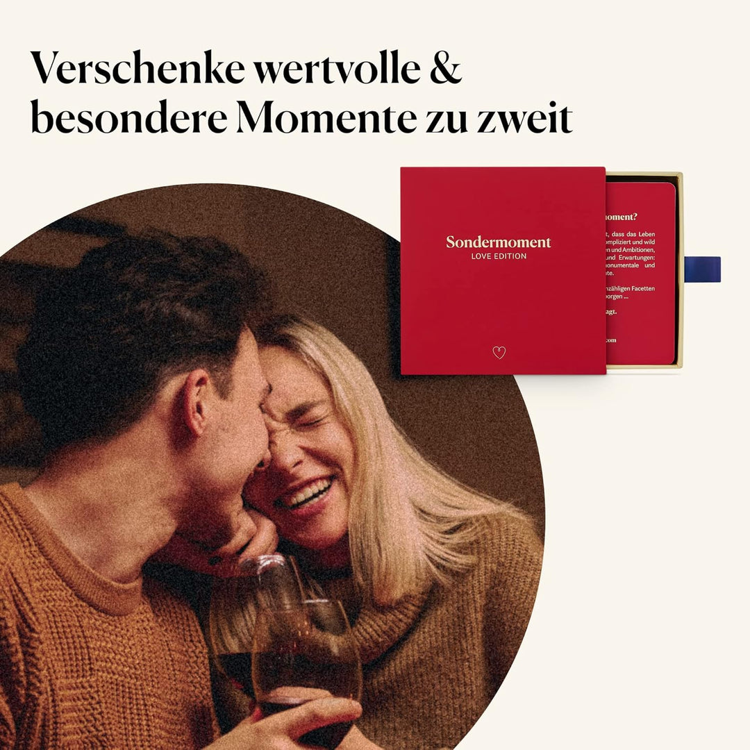 Sondermoment Love und Original Edition im Set | Das Paarspiel und Fragespiel im 2er Set | Ideal als