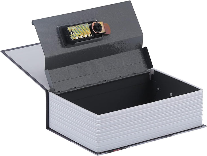 Hapivida Mini Book Safe, Passwortgeschützte Safe Box im Wörterbuch Design für Schmuck Bargeld Dokume