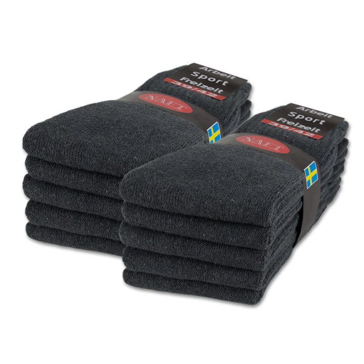 10 | 20 | 30 Paar Sportsocken Tennissocken Arbeitssocken Herren &amp; Damen Socken Baumwolle 35-38 10 Pa