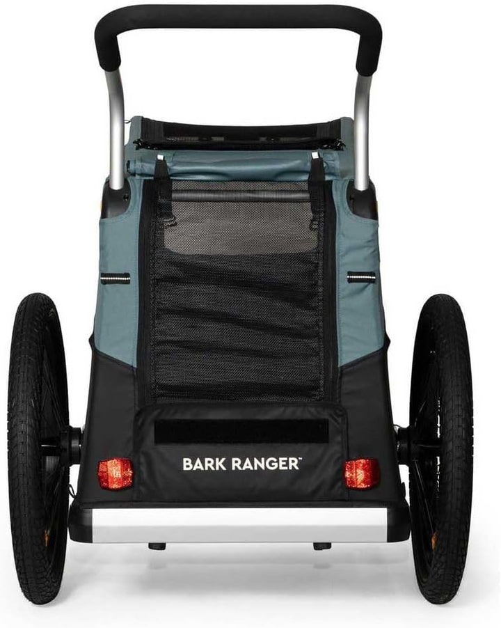 Burley Bark Ranger XL Fahrradanhänger Schwarz/Blau Einheitsgrösse