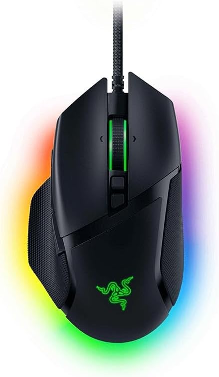 Razer Basilisk V3 - Ratón Ergonómico Para Juegos mit Kabel Standard Windows