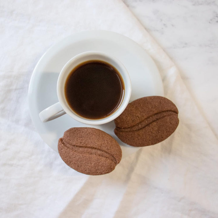3er Set Kaffee Ausstechformen (Formen: Kaffeetasse, Kaffeebohne und Espressokanne), 3 Teile, Bakerlo