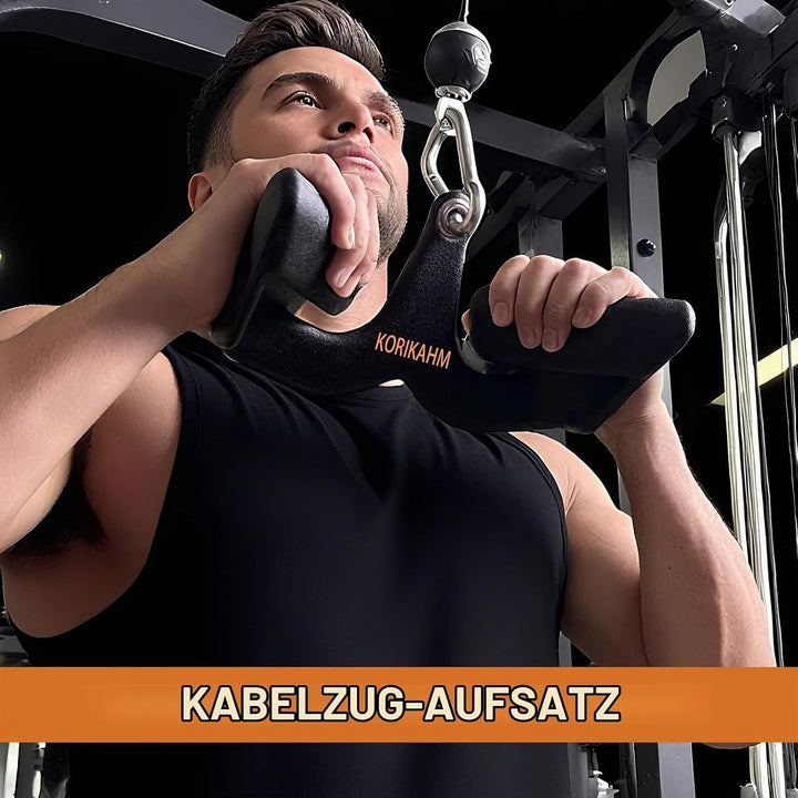 Ergonomic Design Lat Pull down Bar Grip Handle, Lat Pulldown Attachments, Strength Trainer for Athle