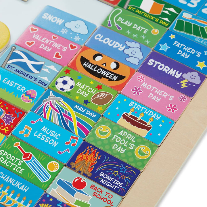 Melissa &amp; Doug My First Daily Magnetic Calendar Magnetischer Kalender, Magnetischer Kalender