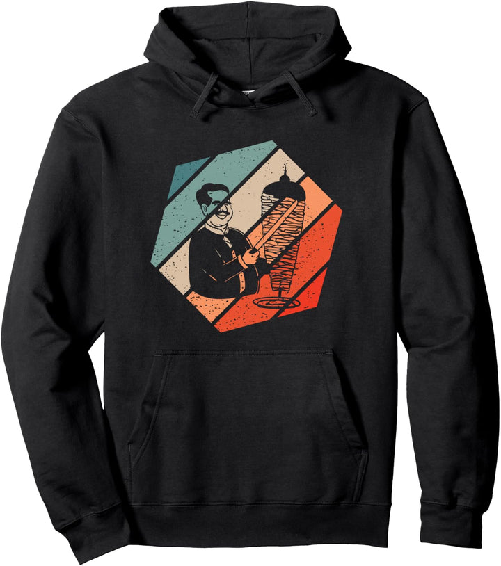 Döner Kebab Retro Style Vintage Pullover Hoodie
