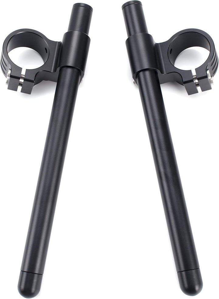 Fullibars Ø 52mm stummellenker für moto gabel Ø 52mm cafe racer custom mit neigung 7 ° mit Lenkrohre