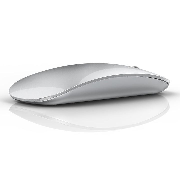 Uiosmuph Bluetooth Maus, Kabellose Maus mit USB-Nano-Empfänger, Tri-Mode (Dual Bluetooth 5.1 + 2.4GH