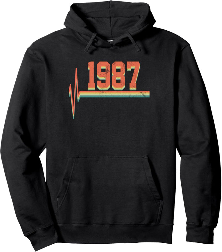1987 Geburtstag Pullover Hoodie