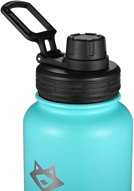 Sport-Dreh Verschluss, auslaufsicher bei Kohlensäure, bequemes Trinken beim Wandern und Sport, Bottl