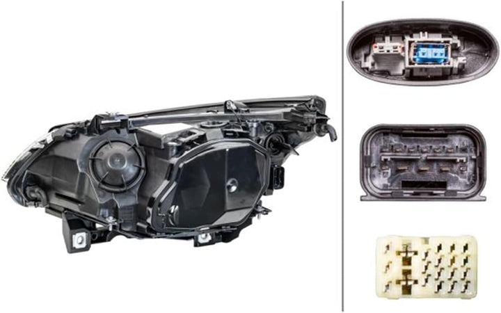 HELLA 1ZS 169 009-121 Bi-Xenon-Hauptscheinwerfer - rechts - für u.a. BMW 5 (E60), Rechts
