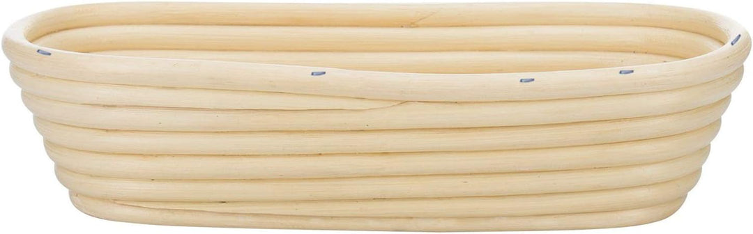 Westmark Gärkörbchen, Für 750-1000g Brotteig, Oval, Länge: ca. 28 cm, Peddigrohr, Hellbeige, 3204227